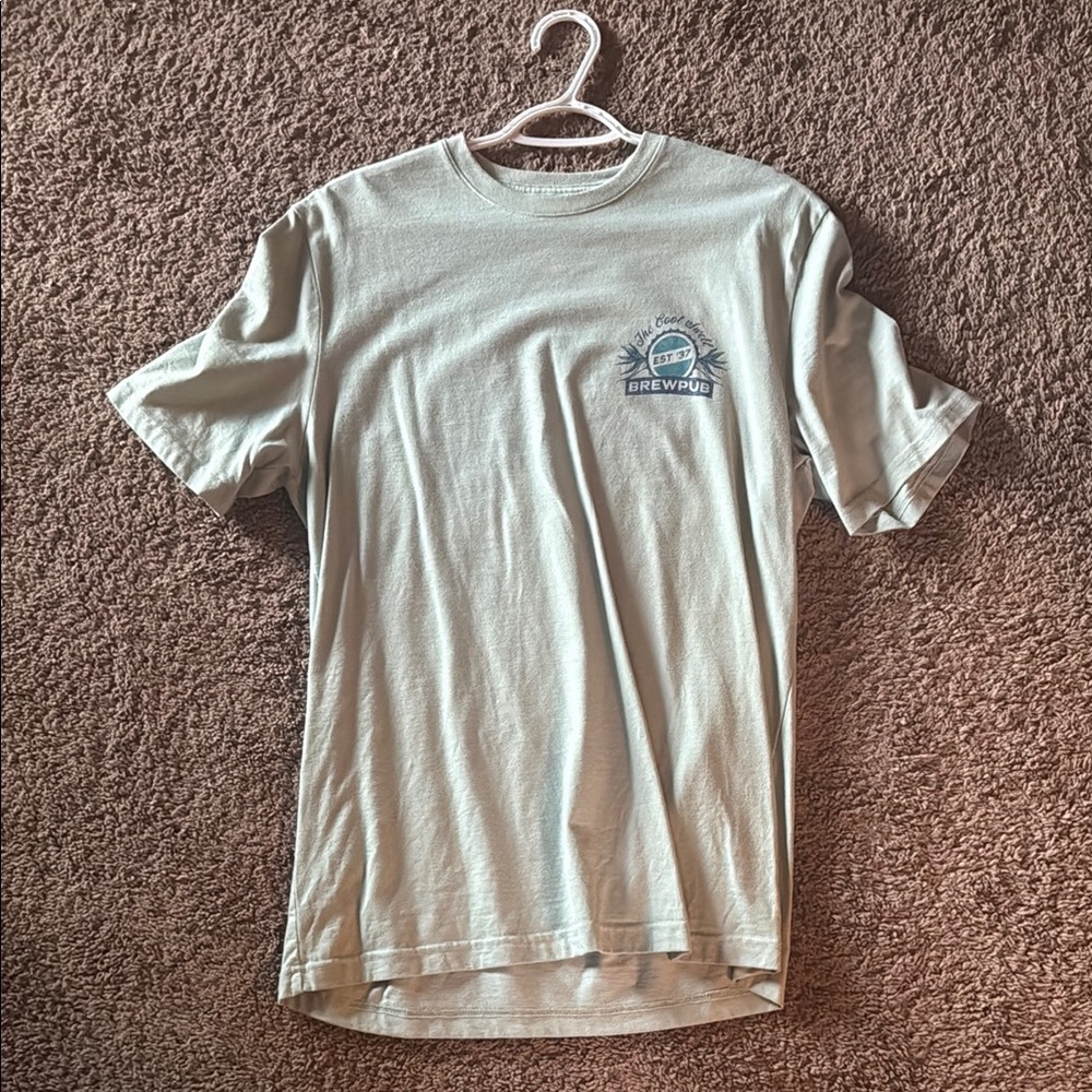 Swell Gray Short Sleeve Tee Casual Crew Neck